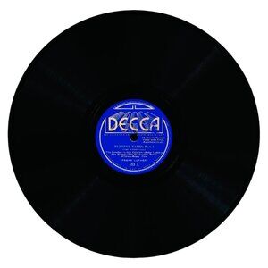 Frank Luther - Tuneful Tales, Parts 1 & 2 - 593 Decca - 78rpm 10" Shellac